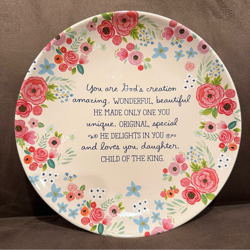 Daughter of The King Mary & Martha Kids Collection Plate NIB